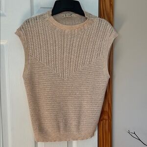 Intimately FREE PEOPLE beige blouse